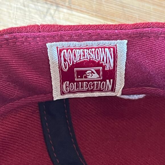 Phillies Maroon and Gray Snapback Hat - Picture 5 of 11